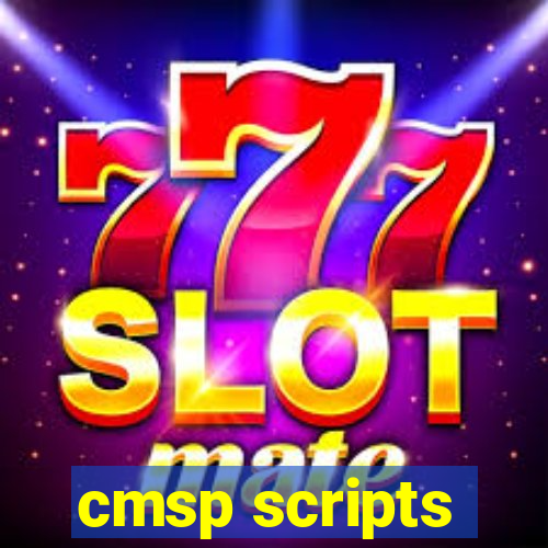 cmsp scripts